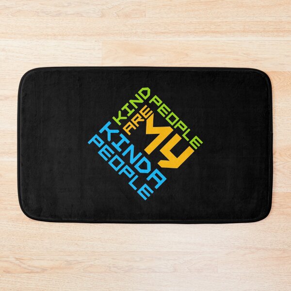 Item preview, Kind People Are My Kinda People Funny Wholesome Quote designed and sold by shirt-o-mat.