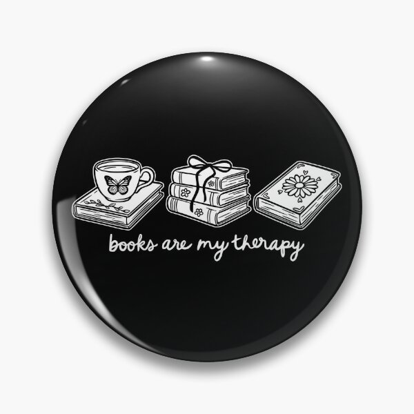 Item preview, Books Are My Therapy designed and sold by ladycerebellum.