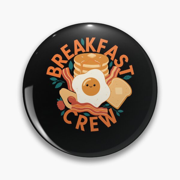 Item preview, Breakfast Crew Funny Brunch Coffee Pancake Bacon designed and sold by LuminOrb.