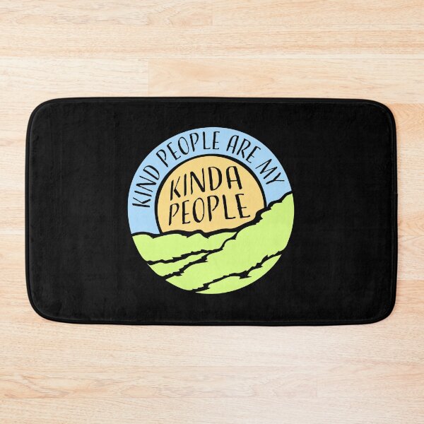 Item preview, Kind People Are My Kinda People Funny Wholesome Quote designed and sold by shirt-o-mat.