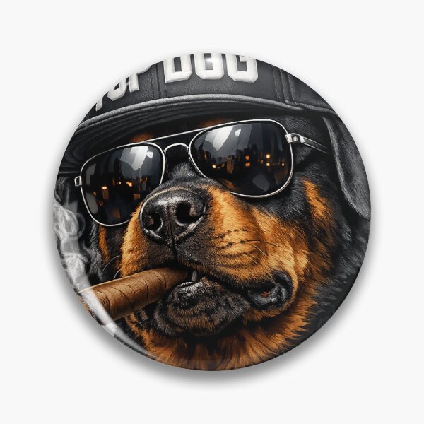 Item preview, Boss Dog Mafia – Cool Cigar Rottweiler Streetwear Graphic designed and sold by vinothmech53.