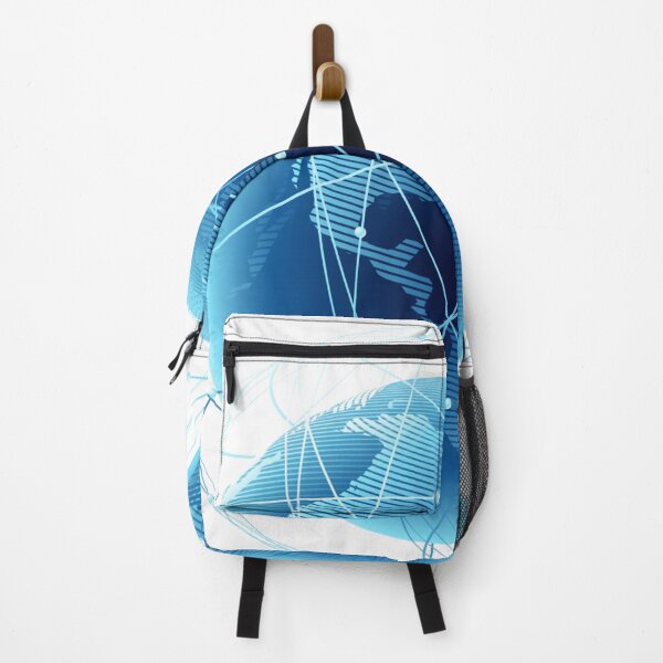 Item preview, Digital Blue Globe – Global Network Connectivity Nodes and Lines designed and sold by RaresS.