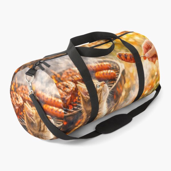 Item preview, Tabby Kitten Begging for Sausage designed and sold by M-Y-A-R-T-.