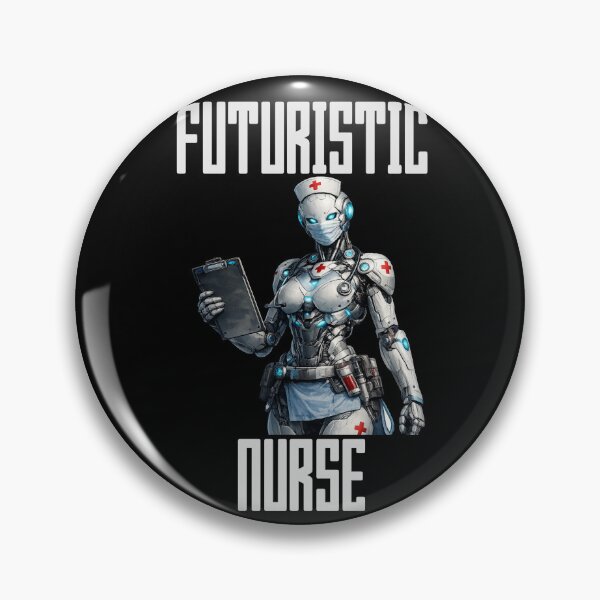 Item preview, Sci fi - Futuristic Nurse Robot designed and sold by Giddy Bear Gifts.