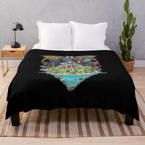 Item preview, Island Group Giant Creature Adventure Scene designed and sold by riscuroseper.