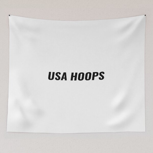 Item preview, USA HOOPS – American Basketball Tee | Uncle Jichuan designed and sold by Uncle-Jichuan.