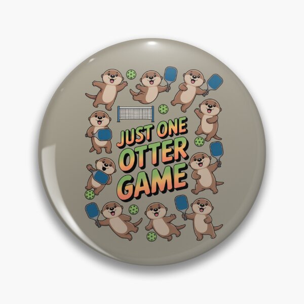 Item preview, Pickleball otter - Pickleball grandpa - Women’s pickleball - Pickleball doubles partner - Vintage pickleball club designed and sold by JansenGS.
