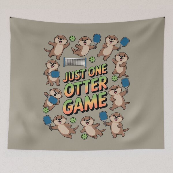 Item preview, Pickleball otter - Pickleball grandpa - Women’s pickleball - Pickleball doubles partner - Vintage pickleball club designed and sold by JansenGS.