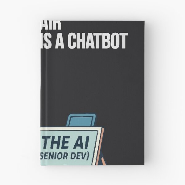 Artikelvorschau, My Pair Programmer Is A Chatbot AI Dev Humor entworfen und verkauft von Bianca Oltean.