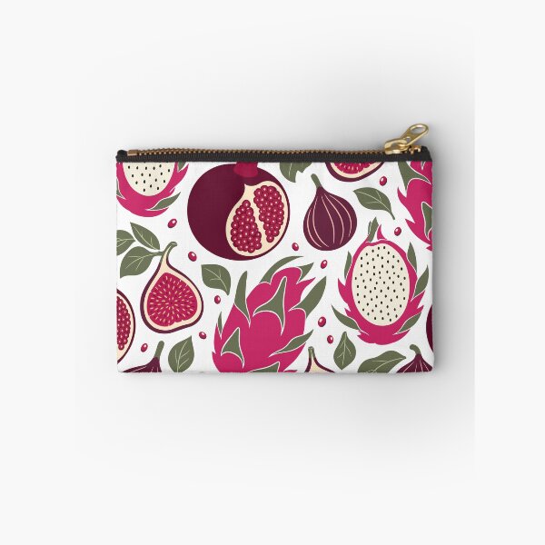 Item preview, Retro Bold Pomegranate and Dragon Fruit Seamless Pattern designed and sold by DiNata.