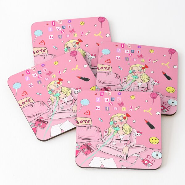 Item preview, Girly Y2K illustration with a 90s–2000s vibe designed and sold by Lyxeiart.