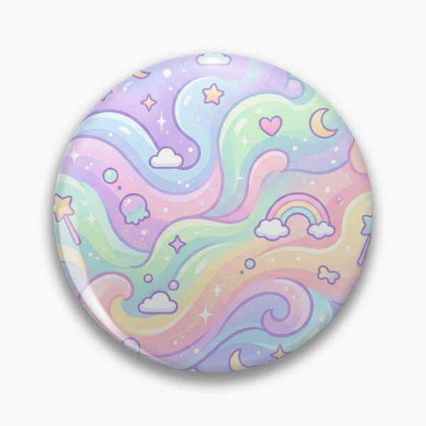 Item preview, Pastel Dreamscape Magic Cloud Sticker designed and sold by CuteRage.