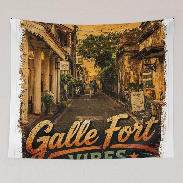 Item preview, Galle Fort VIBES – Dutch Fort Street Edition designed and sold by GooniSL.