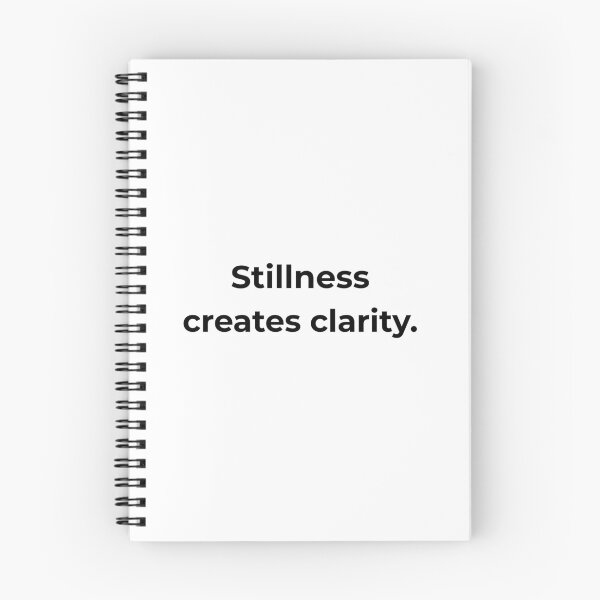 Item preview, Stillness creates clarity. designed and sold by MPSTUDIOPL.