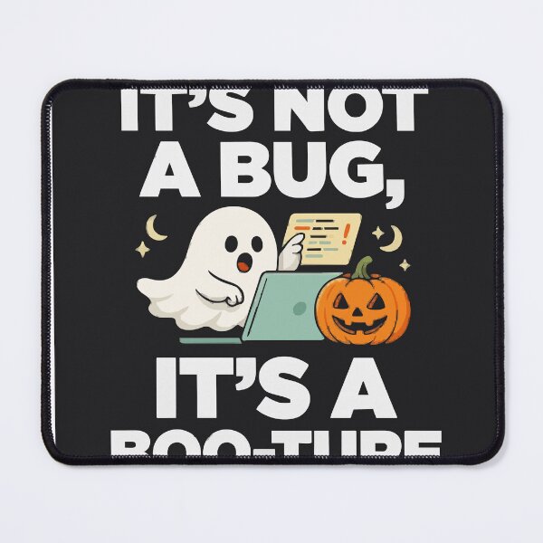 Item preview, It's Not A Bug It's A Boo-ture Halloween Tech Humor designed and sold by Bianca Oltean.