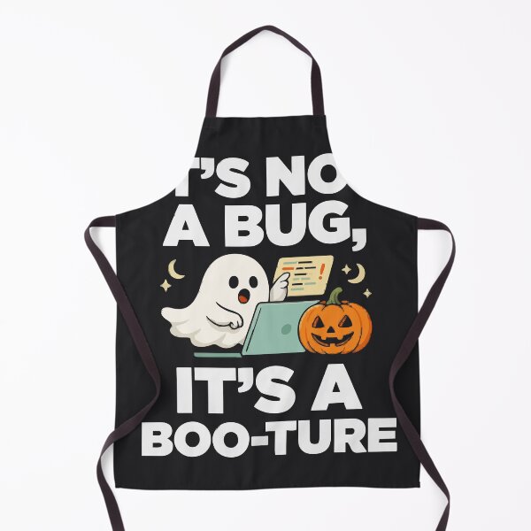 Item preview, It's Not A Bug It's A Boo-ture Halloween Tech Humor designed and sold by Bianca Oltean.