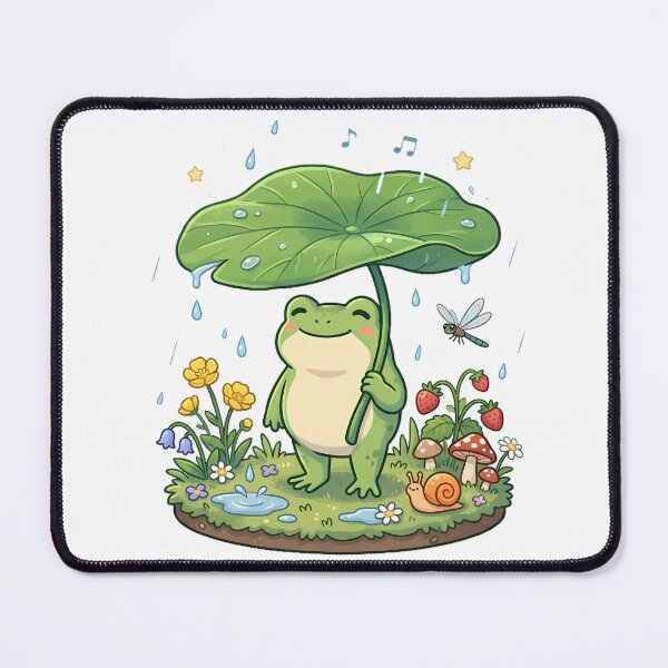Item preview, Rainy Frog Cartoon designed and sold by MzulhilmiZam.