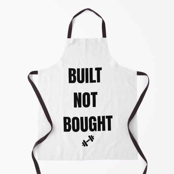 Item preview, Built Not Bought Gym Motivation Shirt designed and sold by DailyQuestPrint.