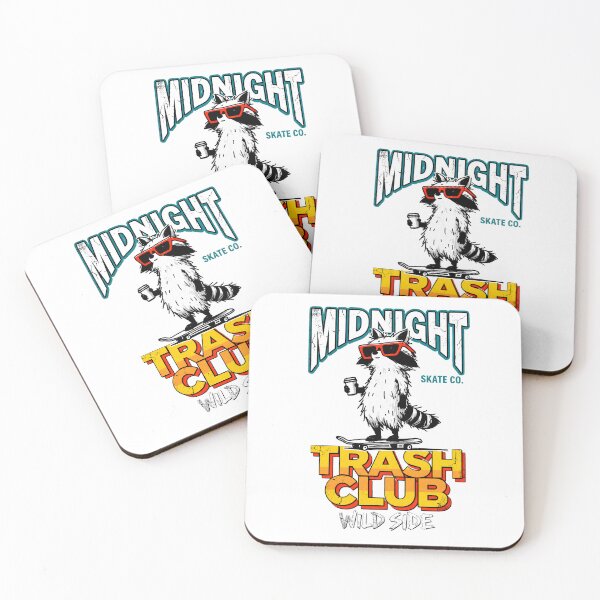 Item preview, Midnight Trash Club Raccoon  | Skate Co. Graphic  designed and sold by SONOONDESIGN.