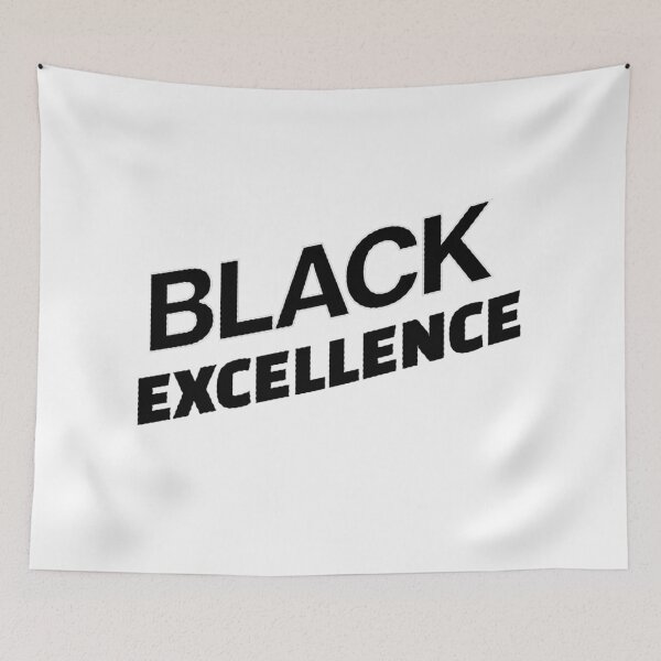 Item preview, Black Excellence Bold Graphic Typography Design designed and sold by DjFreeq.