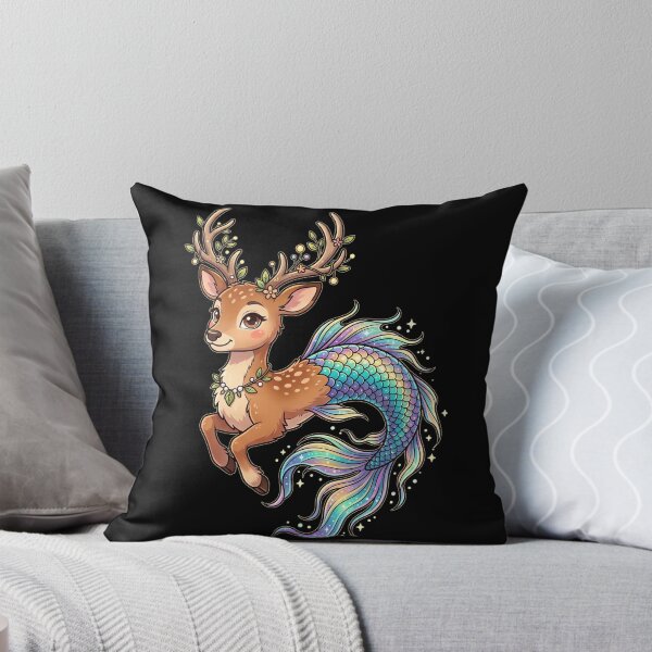 Item preview, Cute Deer Mermaid Fantasy Animal designed and sold by Rexusstain.