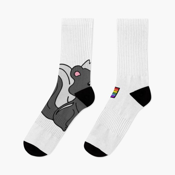 Item preview, Kawaii Skunk Progress Pride Flag Cute Illustration designed and sold by Dimicilan.