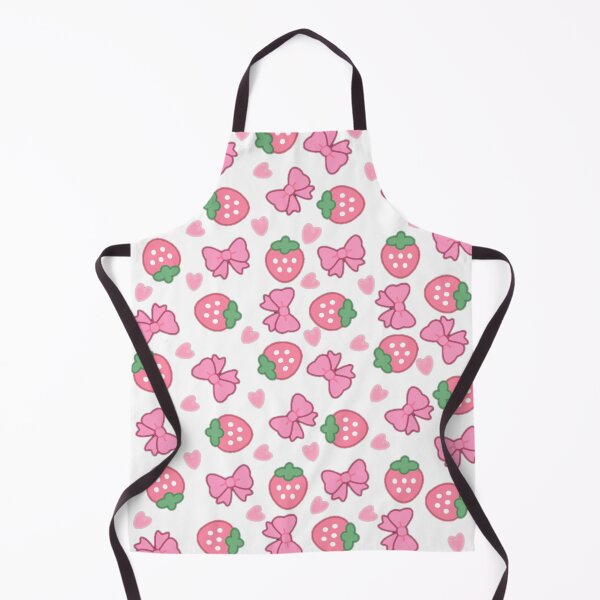 Item preview, Cute Strawberry Bows & Hearts Kawaii Pattern designed and sold by Dreamy fantasy design.
