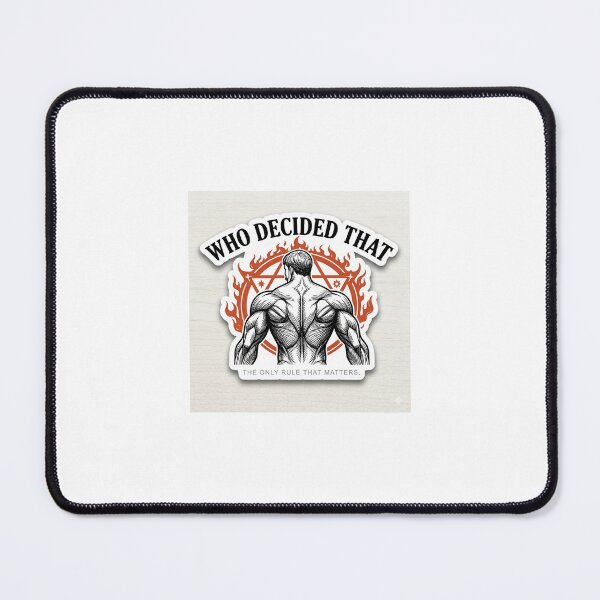 Item preview, Who Decided That - Escanor Seven Deadly Sins Anime Quote designed and sold by FutureTrend2026.