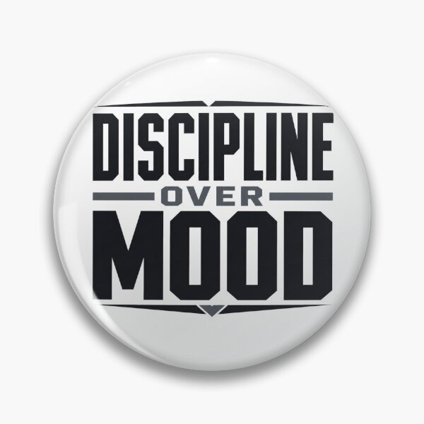 Item preview, Discipline Over Mood – Mental Toughness Motivation Design designed and sold by the-dovlat.