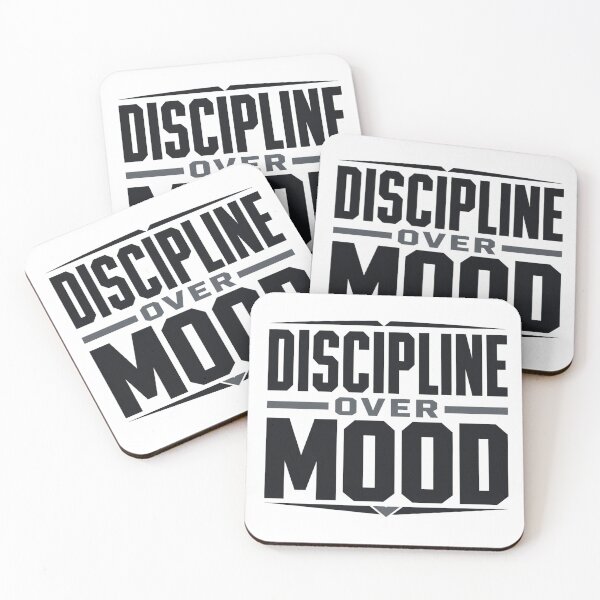 Item preview, Discipline Over Mood – Mental Toughness Motivation Design designed and sold by the-dovlat.