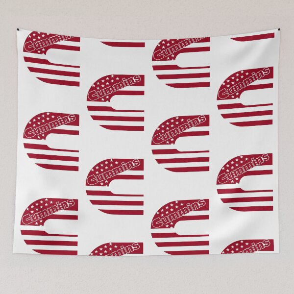 Item preview, Cummins Logo Diesel Engine American Flag Patriotic designed and sold by vincenttamelas.