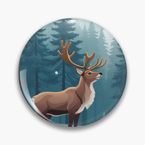 Item preview, Snowy Forest Reindeer Magic designed and sold by Kochainn.