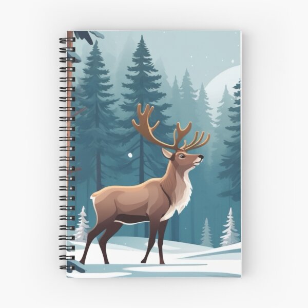 Item preview, Snowy Forest Reindeer Magic designed and sold by Kochainn.