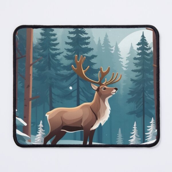 Item preview, Snowy Forest Reindeer Magic designed and sold by Kochainn.