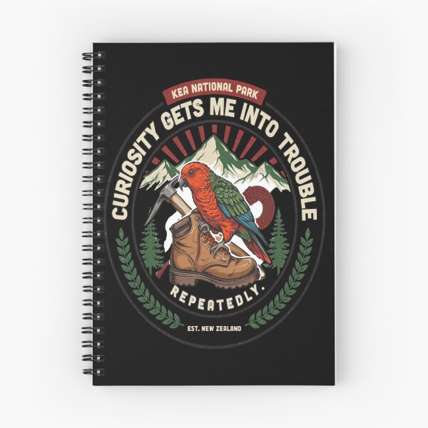 Item preview, Kea Parrot Curiosity Gets Me Into Trouble Repeatedly designed and sold by Max Store.