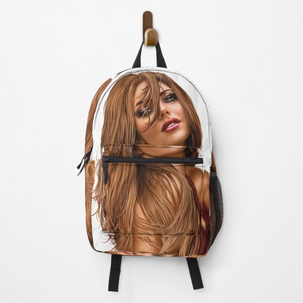 Item preview, Stunning Brown-Haired Woman – Elegant Realistic Female Portrait Art designed and sold by RaresS.