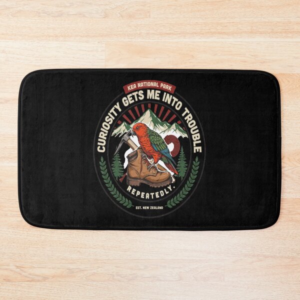 Item preview, Kea Parrot Curiosity Gets Me Into Trouble Repeatedly designed and sold by Max Store.
