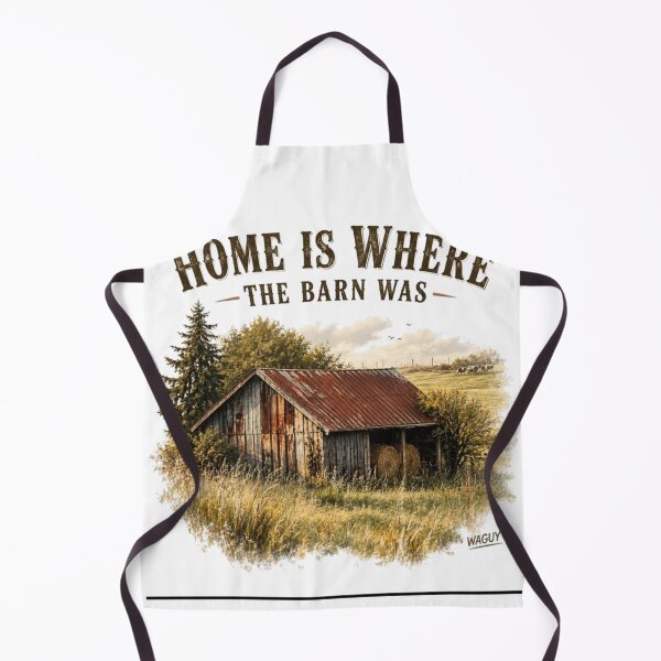 Item preview, HOME IS WHERE THE BARN WAS | Farm Memories & Rural Heritage designed and sold by WAGUY.