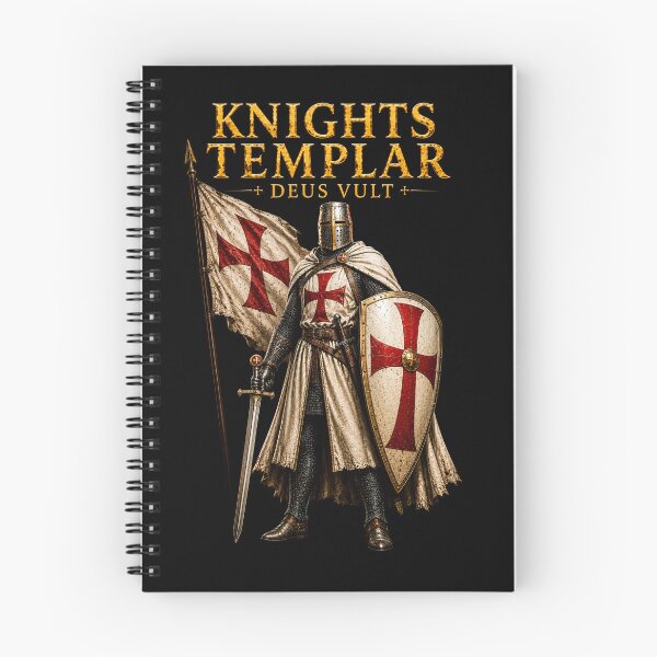 Item preview, Knights Templar Medieval Crusader Warrior Art designed and sold by Retr0Tshirts.
