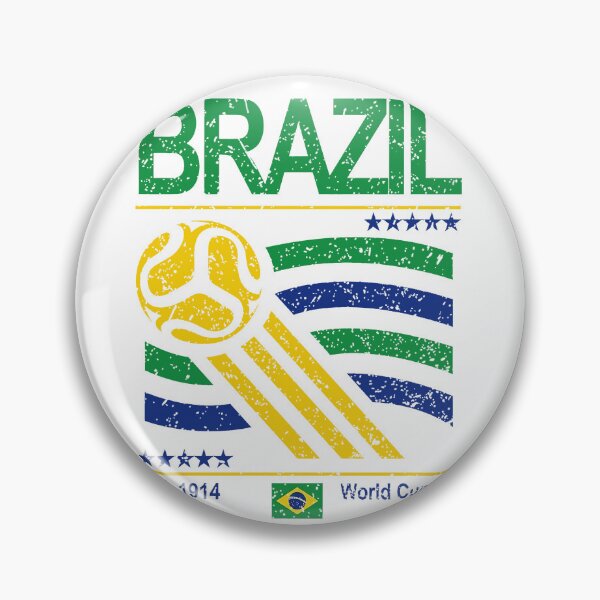 Item preview, Vintage Brazil Soccer designed and sold by Streetshop79.