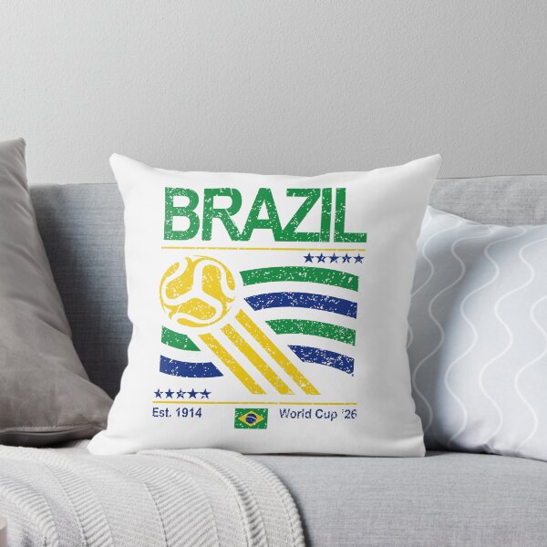 Item preview, Vintage Brazil Soccer designed and sold by Streetshop79.
