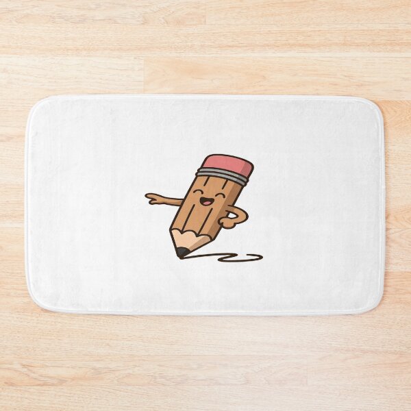 Item preview, Happy Drawing Pencil Character designed and sold by Artisan Finds Online.