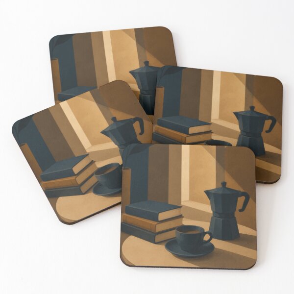 Item preview, Espresso and Books designed and sold by Bock Auf Art.