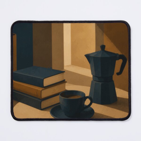 Item preview, Espresso and Books designed and sold by Bock Auf Art.