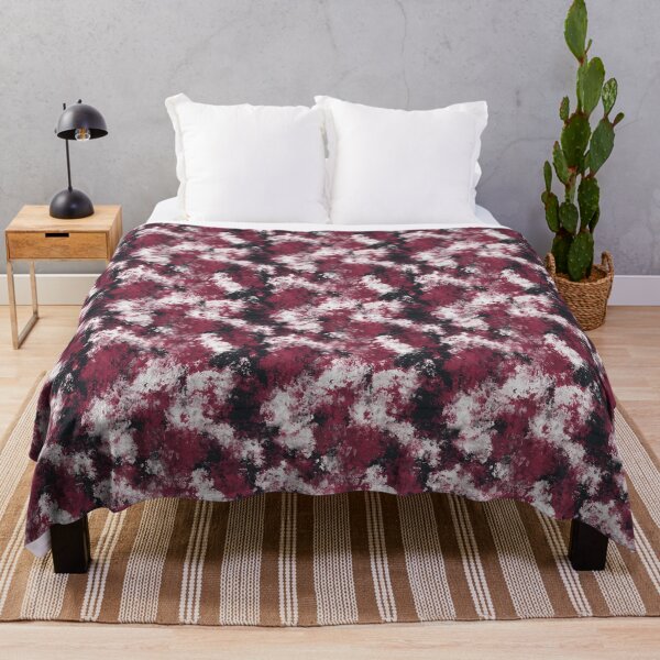 Item preview, Intense Maroon And Black Abstract Grunge Texture designed and sold by igraphixart.
