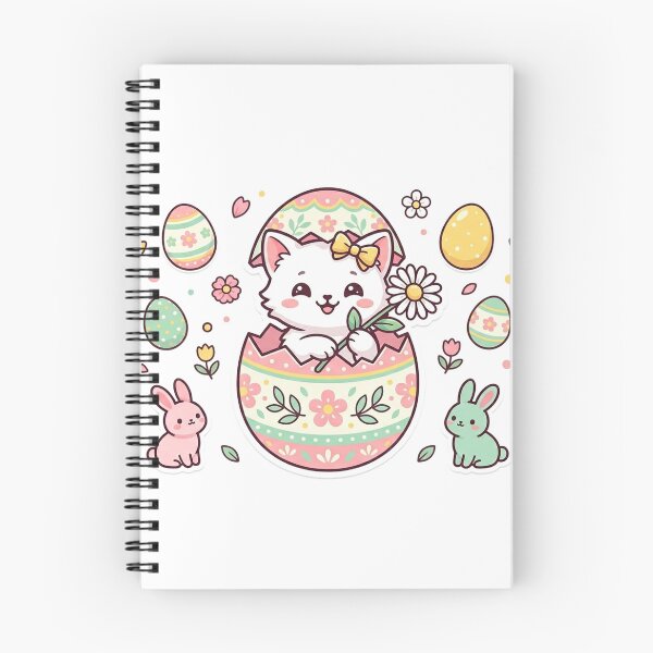 Item preview, Kawaii Kitten Hatching in a Pastel Easter Egg designed and sold by  Cat Lady.