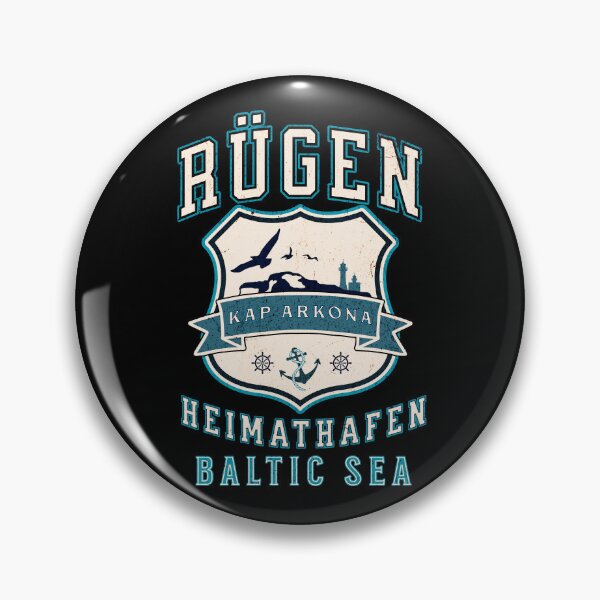 Item preview, Rügen Cape Arkona Home Port Baltic Sea Vintage Design designed and sold by HoshisWorld2018.