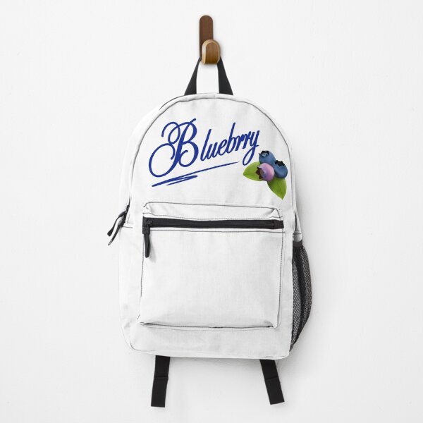 Item preview, Vintage Blueberry Cursive Typography Aesthetic Fruit Art designed and sold by poonzapoon.