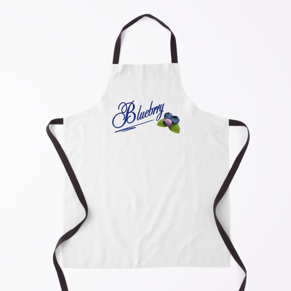 Item preview, Vintage Blueberry Cursive Typography Aesthetic Fruit Art designed and sold by poonzapoon.