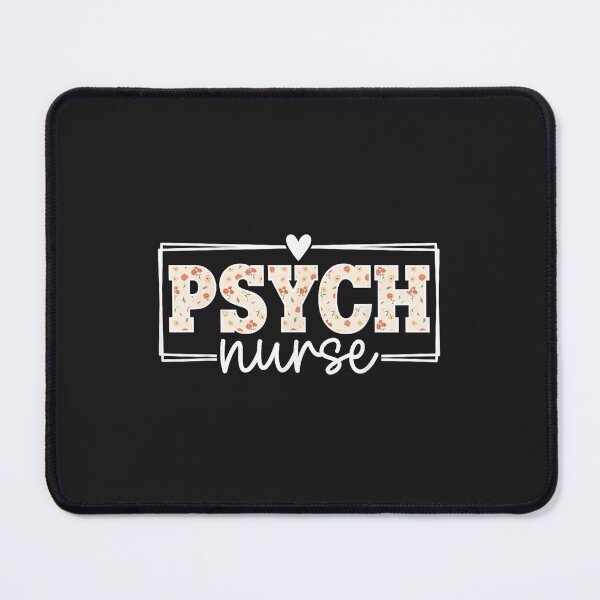 Item preview, Psych Nurse Floral Mental Health Nurse Psychiatric Nursing Design designed and sold by kiralynstration.